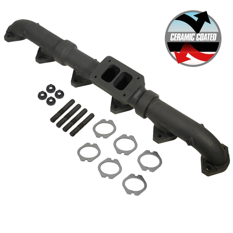 BD Diesel 93-98 Caterpillar 3406E  / 99-03 C15 Non-Acert CAT T6 Ceramic Coated Exhaust Manifold 1048002 1048002 Photo - Primary