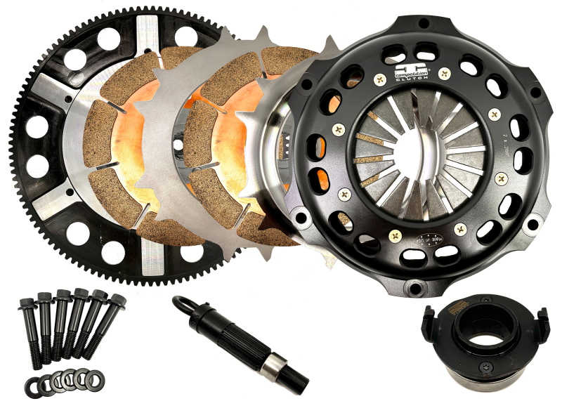 Competition Clutch Honda/Acura K Series 184mm Twin Disc Ceramic Clutch Kit 1848037-2 1848037-2 Photo - Primary