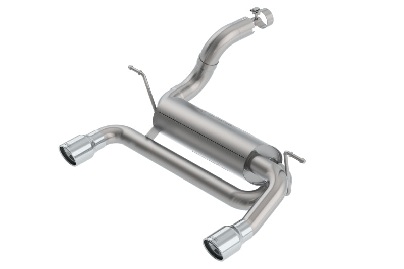 Borla 18-19 Jeep Wrangler JL/JLU 2.0L 4Cyl 2DR/4DR Touring Axle Back Exhaust w/ 3.5in Tips 11962 11962 Photo - Primary