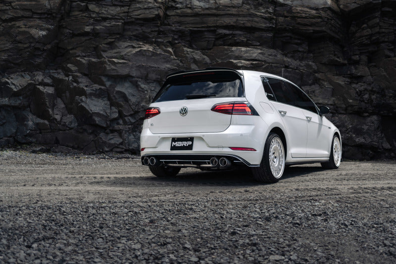 MBRP 15-19 VW Golf R MK7/MK7.5 3in T304 Cat Back Exhaust w/ Carbon Fiber Tips S46033CF S46033CF Photo - out of package