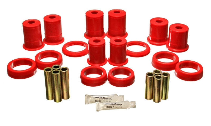 Energy Suspension Control Arm Bushing Set Red Ford Fairmont All 1978-1982 4.3114R Photo - Primary