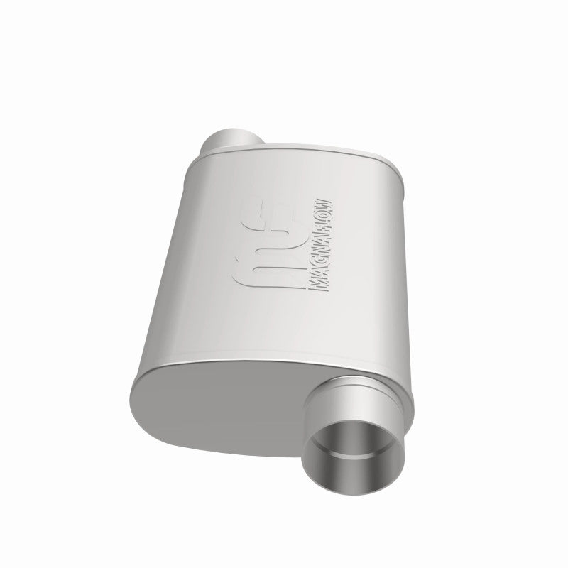 Magnaflow Muffler Mag 3in 409SS 14X4X9 3 O/O 11239 11239 360 Degree Image Set