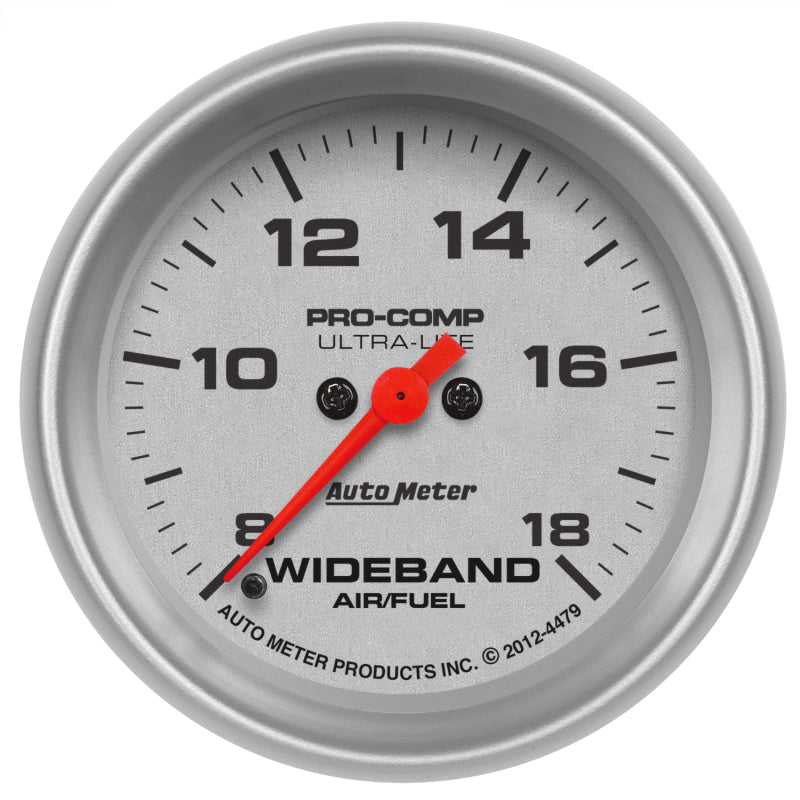 Autometer Gauge, Air/Fuel Ratio-Wideband, Analog, 2 5/8" 8:1-18:1, Stepper Motor 4479 Photo - Primary