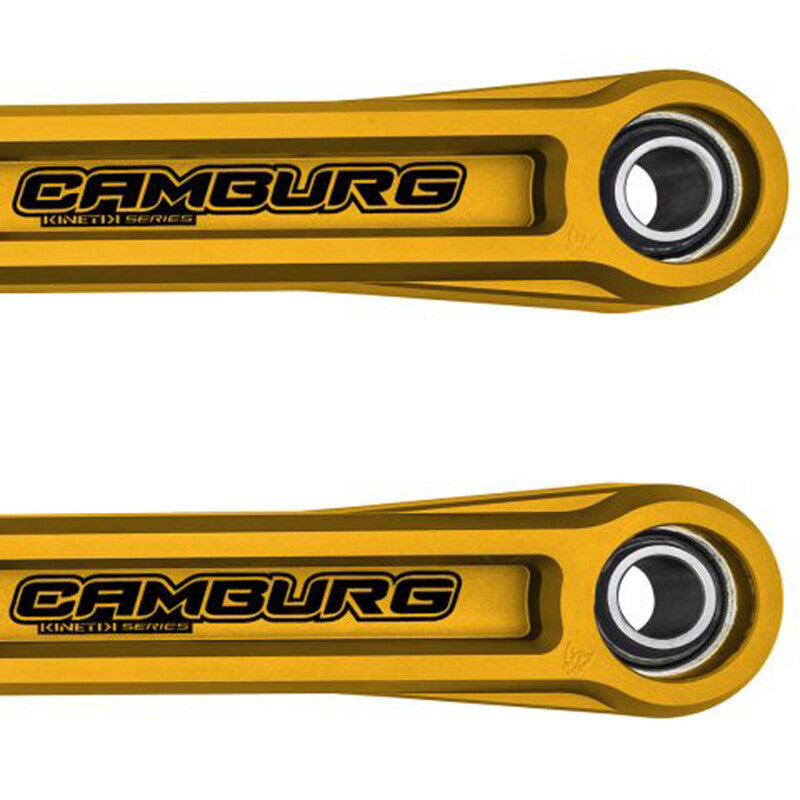 Camburg Ford Bronco 21-23 KINETIK Series Rear Billet Lower Trailing Arm Kit (Gold) CAM-120032-GLD CAM-120032-GLD Photo - out of package
