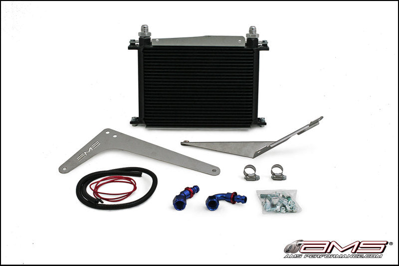 AMS Performance 08-15 Mitsubishi EVO X MR/Ralliart SST Transmission Oil Cooler Kit AMS.04.02.0001-1 AMS.04.02.0001-1 Photo - Primary