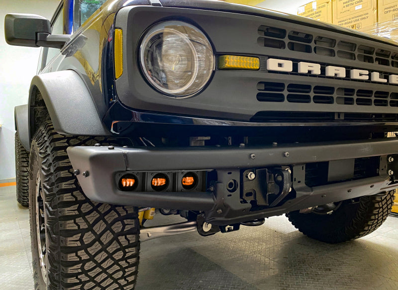 ORACLE Lighting Oracle High 21-22 Ford Bronco Triple LED Fog Light kit for Steel Bumper 5890-005 5890-005 Photo - lifestyle view