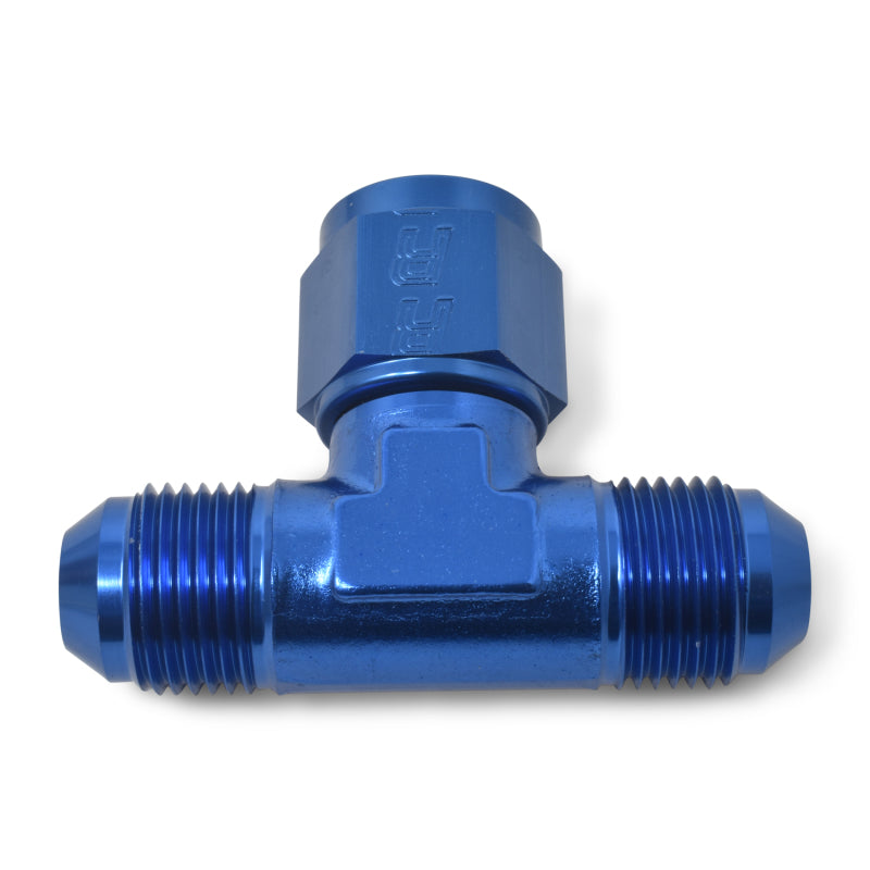 Russell -8 AN AN Tee - Female AN On Side (Blue Finish) 614308 Photo - out of package