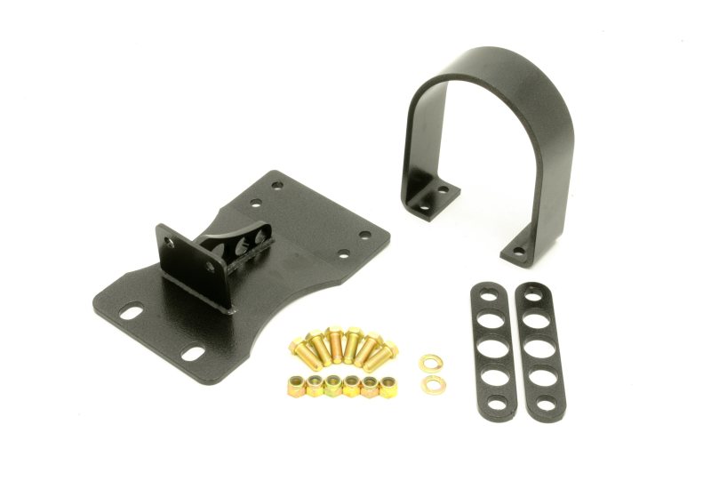 BMR 10-15 5th Gen Camaro V8 Manual/V6 Auto Front Driveshaft Safety Loop - Black Hammertone DSL014H DSL014H Photo - Primary