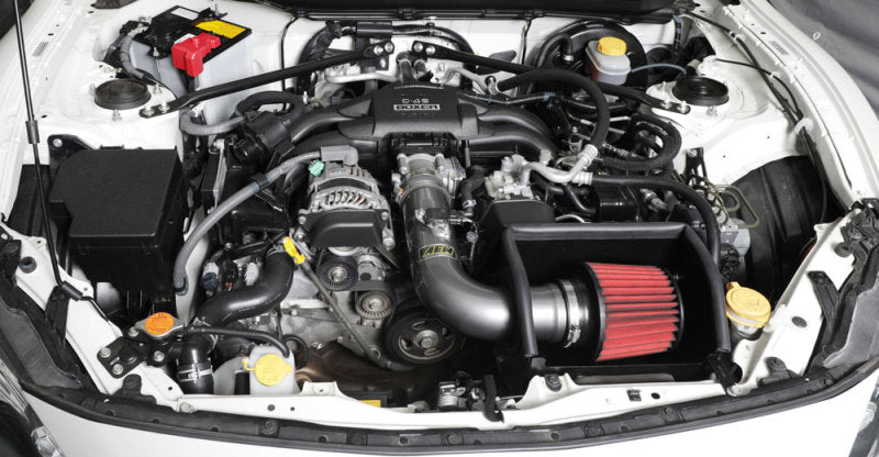 AEM Induction AEM 13-18 Subaru BRZ H4-2.0L F/I Polished Cold Air Intake 21-853C 21-853C Photo - Mounted