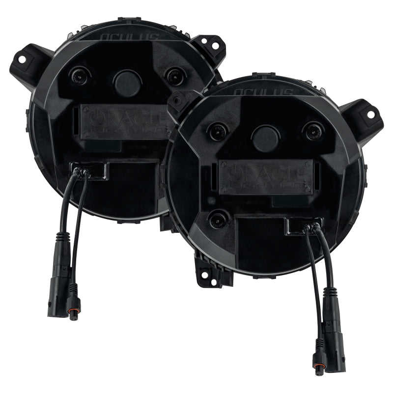 ORACLE Lighting Oracle Jeep JL/Gladiator JT Oculus Switchback Bi-LED Projector Headlights - Amber/White Switchback 5839-023 5839-023 Photo - Close Up