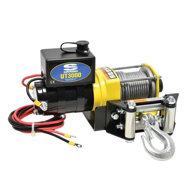 Superwinch 3000 LBS 12 VDC 3/16in x 40ft Steel Rope UT3000 Winch 1331200 1331200 Photo - Unmounted