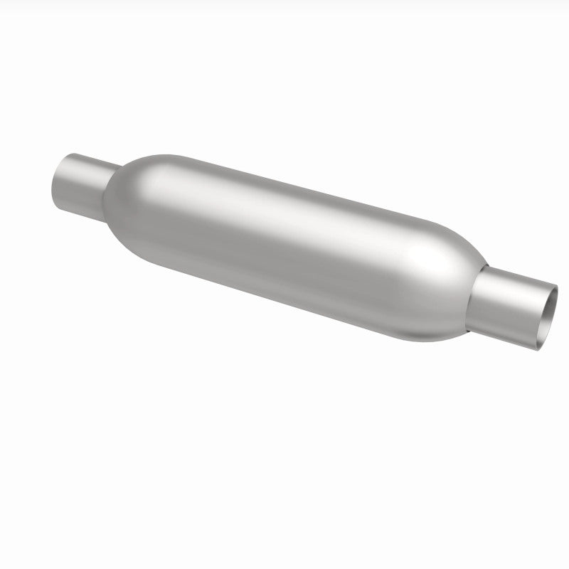 MagnaFlow 3.5" Round Center/Center Glasspack Performance Muffler 18113 360 Degree Image Set