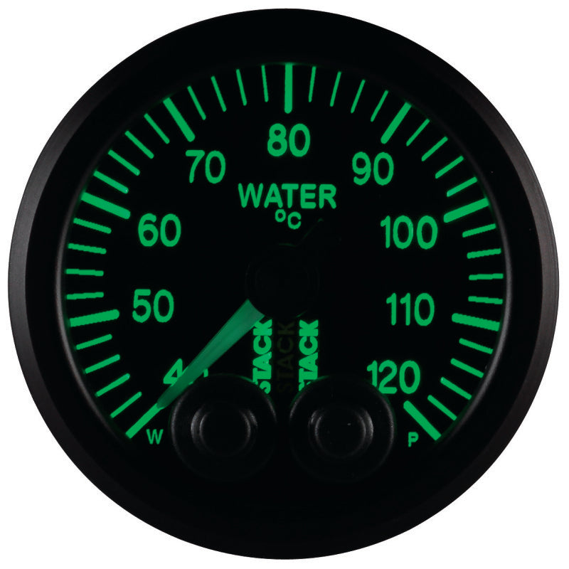 Autometer Stack 52mm 40-120 Deg C 1/8in NPTF Male Pro-Control Water Temp Gauge - Black ST3507 ST3507 User 7