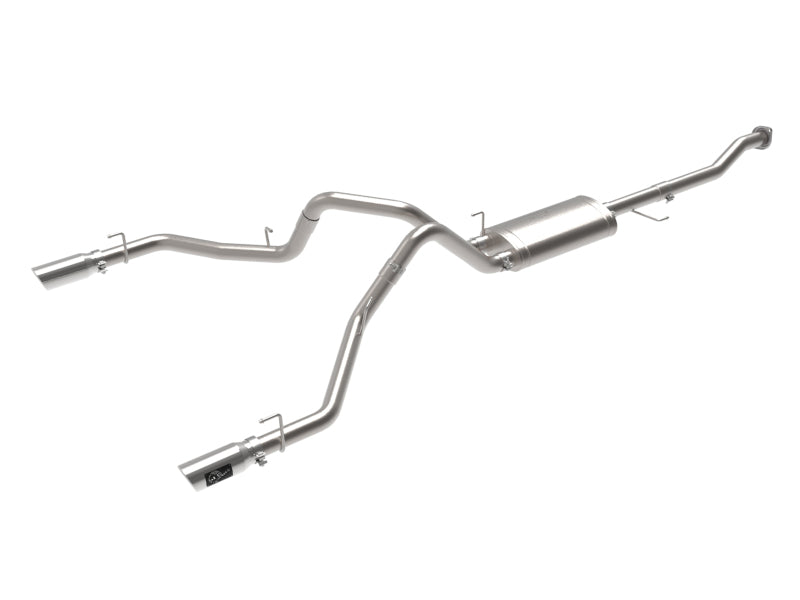 aFe Vulcan Series 3in 304SS Cat-Back w/ Polished Tips 15-20 Ford F-150 V6 2.7L/35L(tt) / V8 5.0L 49-33130-P 49-33130-P Photo - Primary