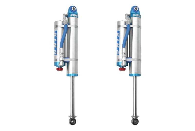 King Shocks 07-18 Chevrolet Silverado 1500 Rear 2.5 Dia Piggy Hose Res Shock w/Adjuster (Pair) 25001-154A 25001-154A Photo - Primary