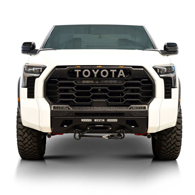 Westin 22-23 Toyota Tundra Pro-Series Front Bumper - Textured Black 58-411285 58-411285 Photo - lifestyle view