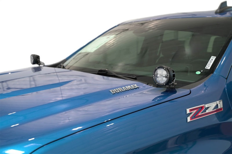 Addictive Desert Designs ADD 2022+ Chevy/GMC 1500 Ditch Light Brackets AC1401801NA AC1401801NA Photo - Mounted