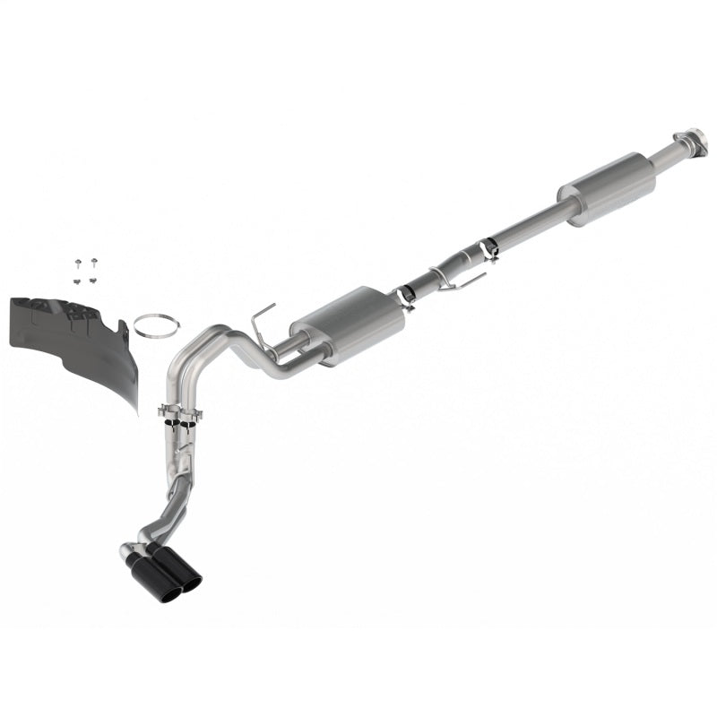 Ford Racing 21-22 F-150 2.7L/3.5L/5.0L Side Exit Sport Exhaust - Black Tips M-5200-FSBS M-5200-FSBS Photo - Primary