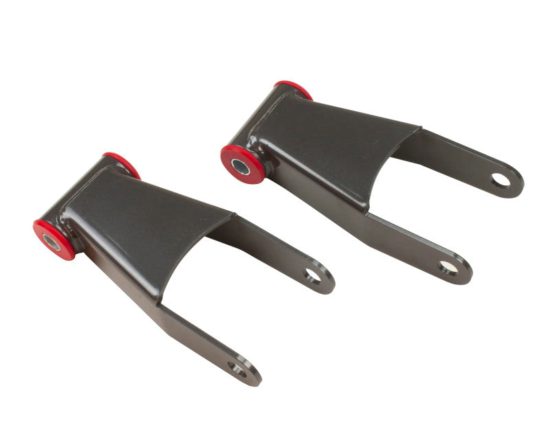 MaxTrac 11-18 GM C/K1500HD/2500HD/3500HD 2WD/4WD 2in Rear Lowering Shackles 411420 411420 Photo - Primary