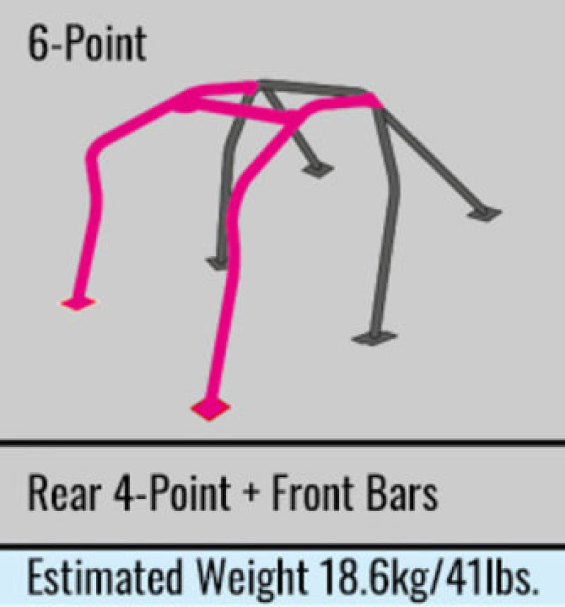 Cusco 6PT Chro-moly Rollcage S13 w/ Sunroof 220 261 ES User 1