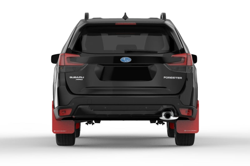 Rally Armor 2019 Subaru Forester UR Red Mud Flap w/ White Logo MF52-UR-RD/WH User 1