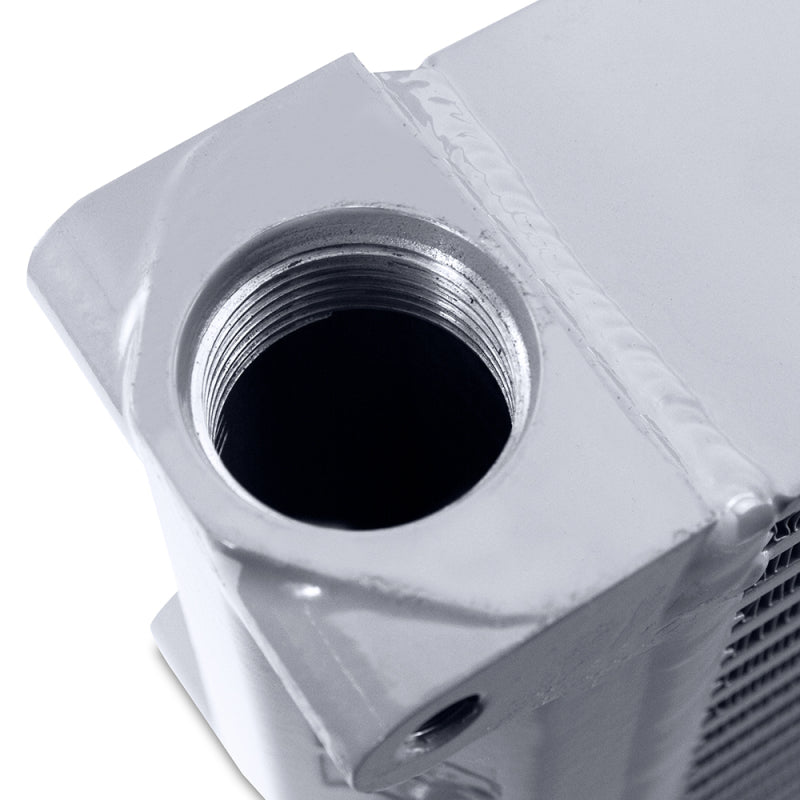 Mishimoto Heavy-Duty Oil Cooler - 17in. Opposite-Side Outlets - Silver MMOC-OO-17SL MMOC-OO-17SL User 3