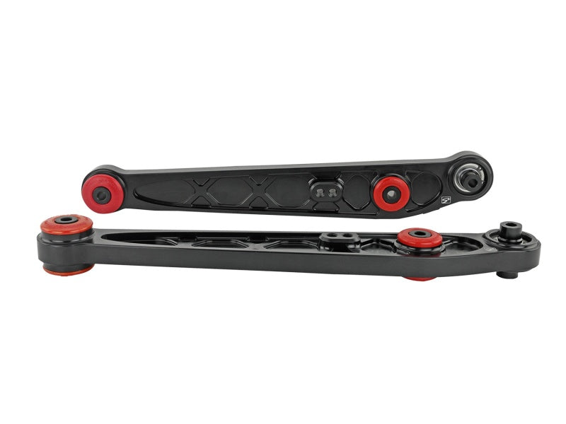 Skunk2 Black Alpha Series Rear Lower Control Arm Set - Honda/Acura EK 542-05-1295 Photo - Unmounted