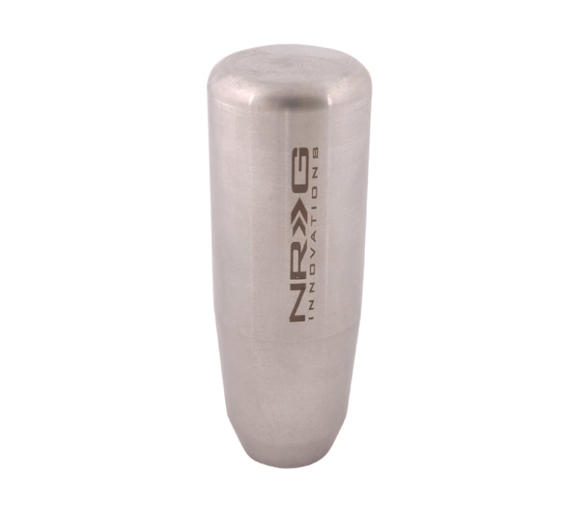 NRG Universal Short Shifter Knob - 3.5in. Length / Heavy Weight .85Lbs. - Silver SK-450SL SK-450SL Photo - Primary