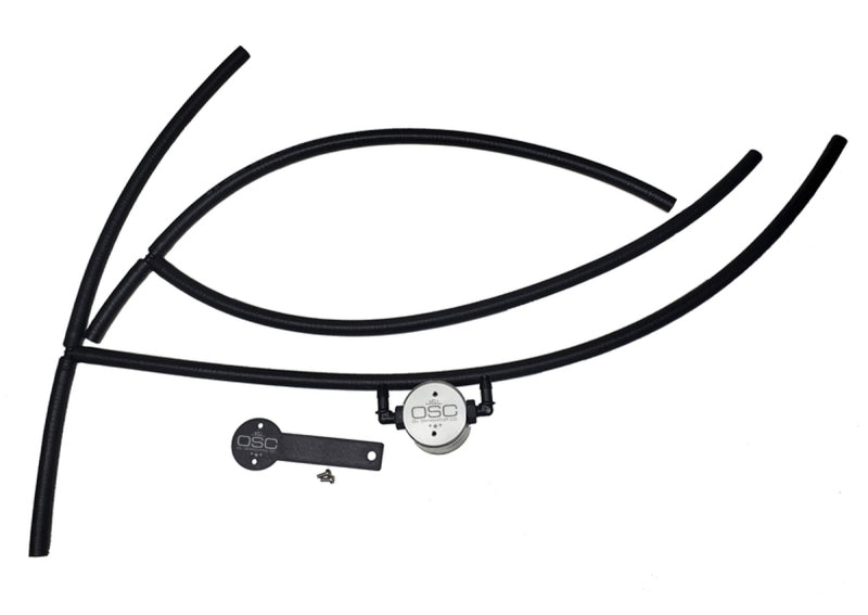 J&L 16-22 Nissan Titan 5.6L Passenger Side Oil Separator 3.0 - Clear Anodized 3108P-C 3108P-C Photo - Primary