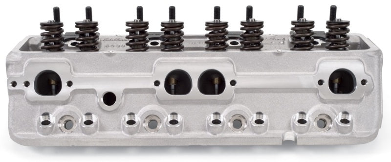 Edelbrock Cylinder Head, E-Street, SB chevrolet 64cc (Complete, Pair) 5089 Photo - Primary