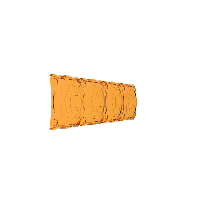 KC HiLiTES FLEX ERA LED Light Bar 10in. Light Shield - Amber (SHIELD ONLY) 5333 5333 User 1