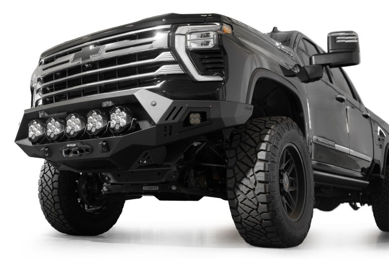 Addictive Desert Designs 2024+ Chevy Silverado 2500/3500 Bomber HD Front Bumper F820043500103 F820043500103 Photo - Mounted