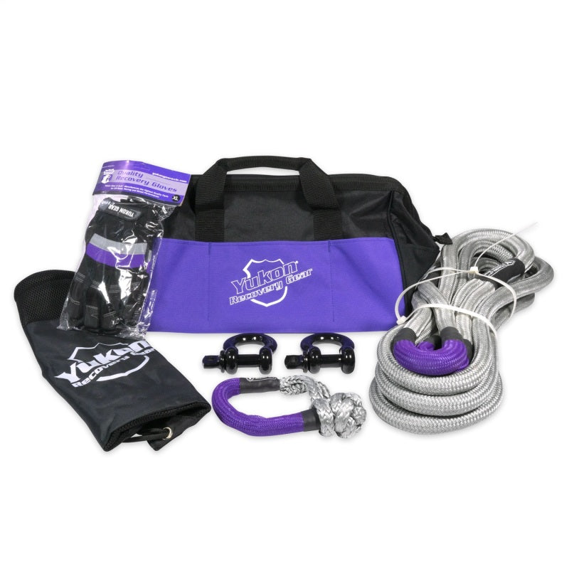 Yukon Gear & Axle Yukon Recovery Gear Kit w/7/8in Kinetic Rope YRGKIT-1 YRGKIT-1 Photo - Unmounted
