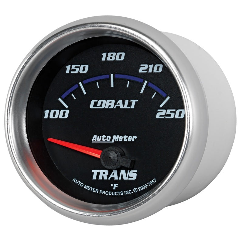 Autometer Gauge, Transmission Temp, 2 5/8", 100-250 Deg. F, Electric, Cobalt 7957 User 2