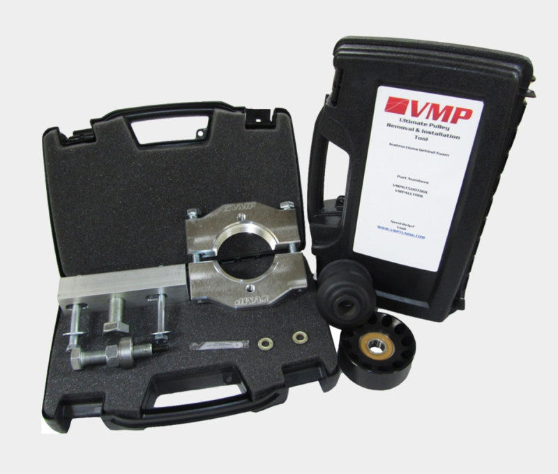 VMP Performance Pulley Tool w/ 2.4in S/C Pulley & 90mm Idler VMP-SUP065 VMP-SUP065 Photo - Close Up