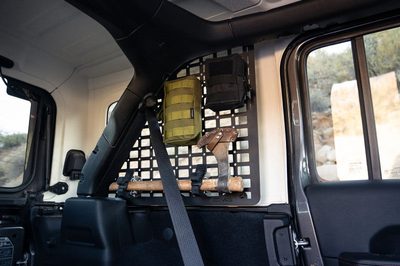 DV8 Offroad 2018+ Jeep Wrangler Rear Window Molle Panels MPJL-01 MPJL-01 Photo - Unmounted