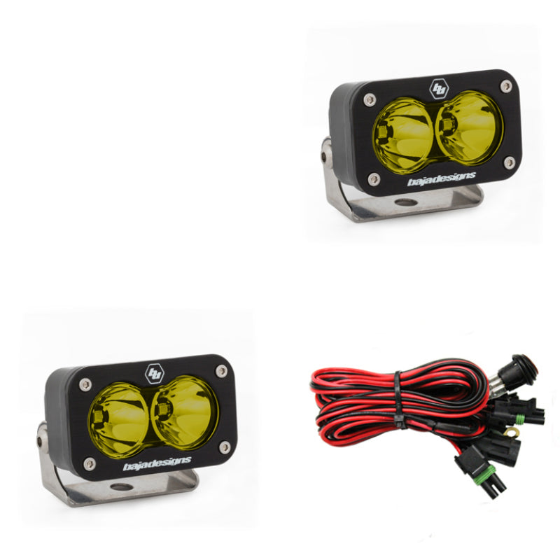 Baja Designs S2 Sport Spot Pattern LED Work Light - Amber 547811 547811 Photo - Primary