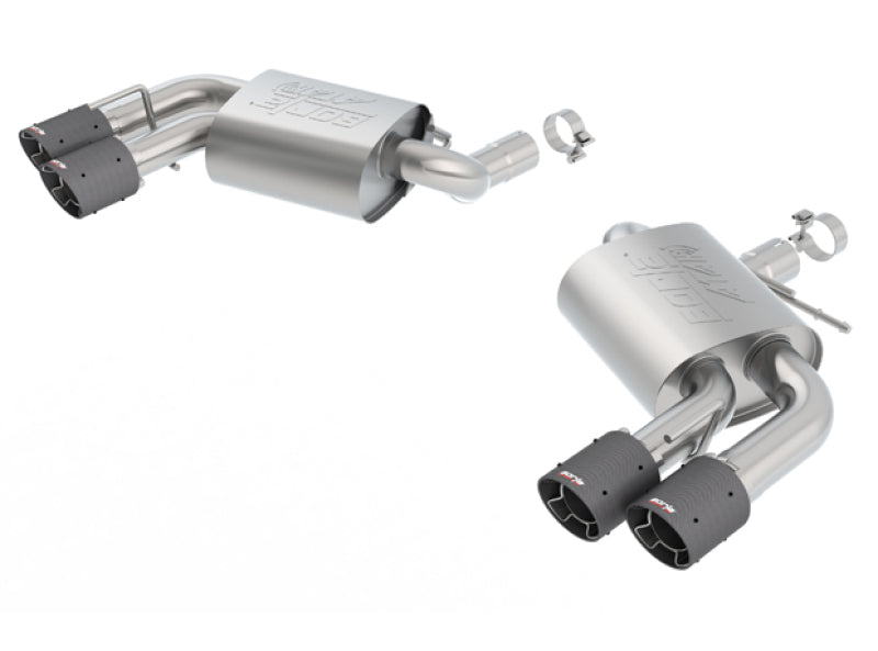 Borla 2016 Chevy Camaro V8 SS AT/MT ATAK Rear Section Exhaust w/o Dual Mode Valves 11921CF 11921CF Photo - Primary