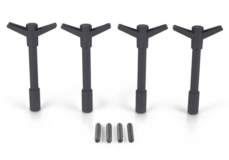 Ford Racing Black Crinkle Finish Valve Cover Hold Down Wing Nuts 302-326 302-326 Photo - Unmounted