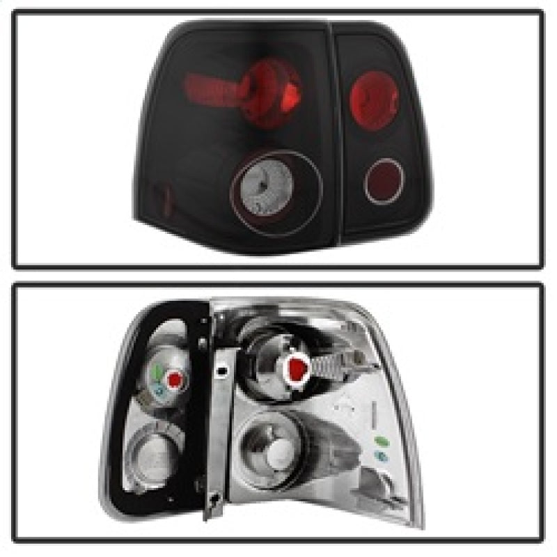 Spyder Lincoln Navigator 03-06 Euro Style Tail Lights Black ALT-YD-LN03-BK 5005946 5005946 Photo - Unmounted