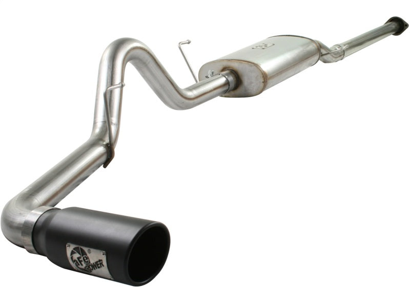 aFe Cat-Back Exhaust System Black - Ford F-150 09-10 49-43015-B Photo - Primary