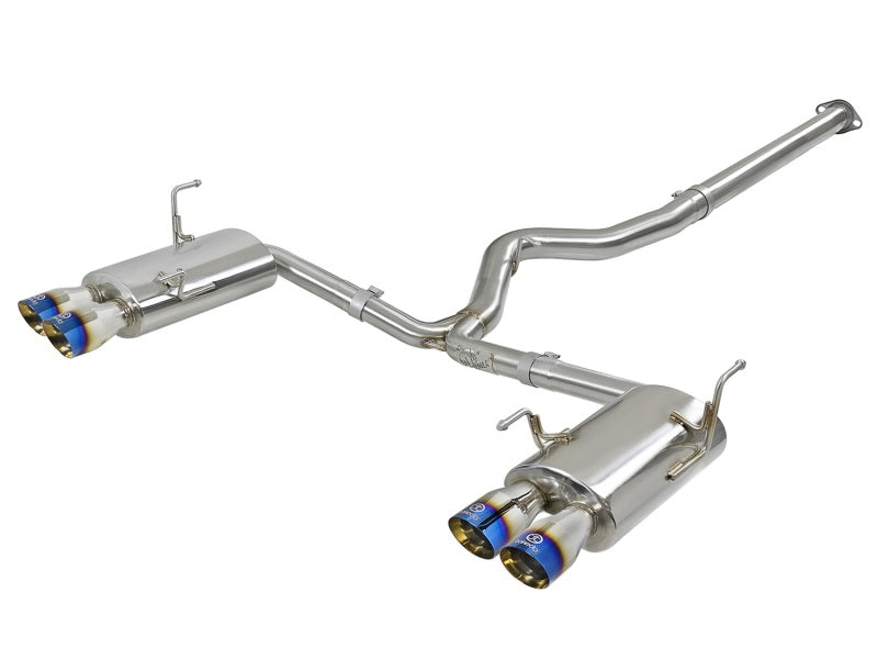 aFe Takeda 3in 304 SS Cat-Back Exhaust System 15-18 Subaru WRX/WRX STI 49-36801-L Photo - Primary