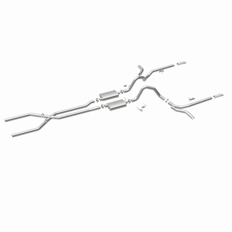 Magnaflow 65-69 Crossmember Back Exhaust System 2.5in 15165 15165 360 Degree Image Set