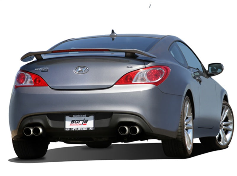 Borla 10-13 Hyundai Genesis 3.8L-V6 SS Catback Exhaust 140345 140345 Photo - Close Up