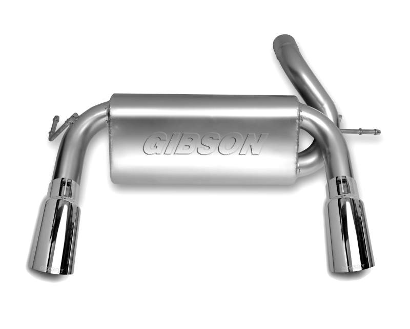 Gibson 12-17 Jeep Wrangler JK Sport 3.6L 2.5in Cat-Back Dual Split Exhaust - Stainless 617303 617303 Photo - Primary