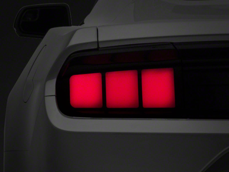 Raxiom 15-23 Ford Mustang Profile LED Tail Lights Gloss Blk Housing- Red Lens 402182 402182 Photo - Primary