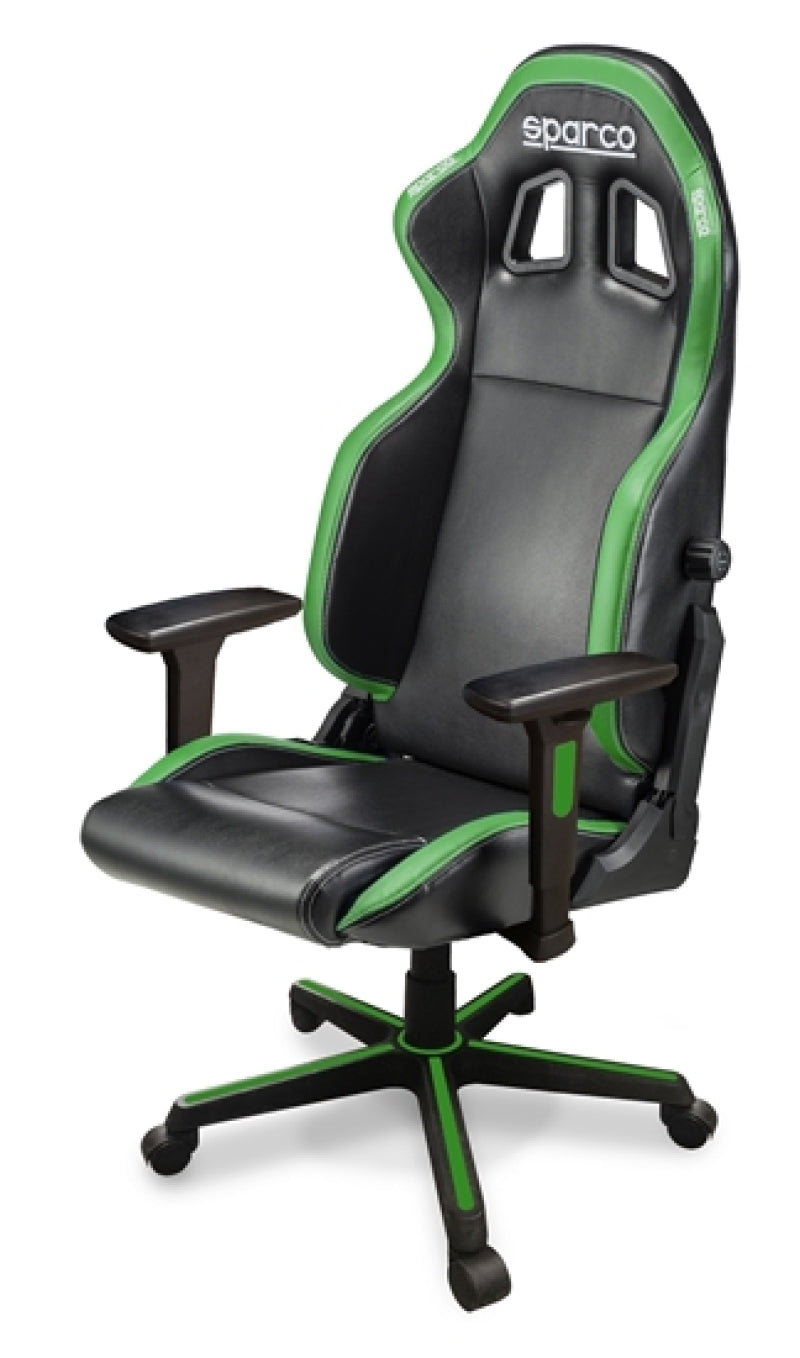 Sparco Game Chair ICON BLK/GRN 00998NRVD 00998NRVD Photo - Primary