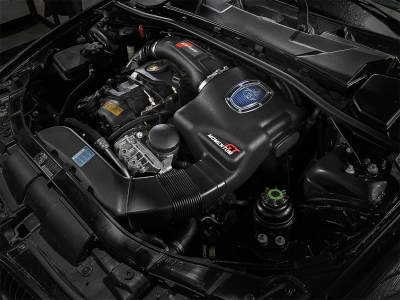aFe Momentum GT Pro 5R Cold Air Intake System BMW 335i E90/E87 11-13 I6-3. 54-76313 Photo - Mounted