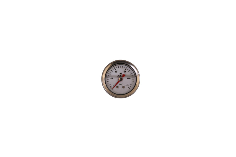 Aeromotive 0-15 psi Fuel Pressure Gauge 15632 Photo - Close Up