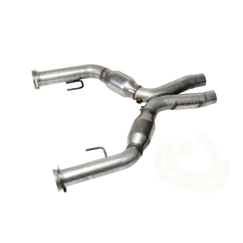 BBK Performance 05-10 Ford Mustang 2-3/4 Short X-Pipe W/Converters 1637 Photo - Primary